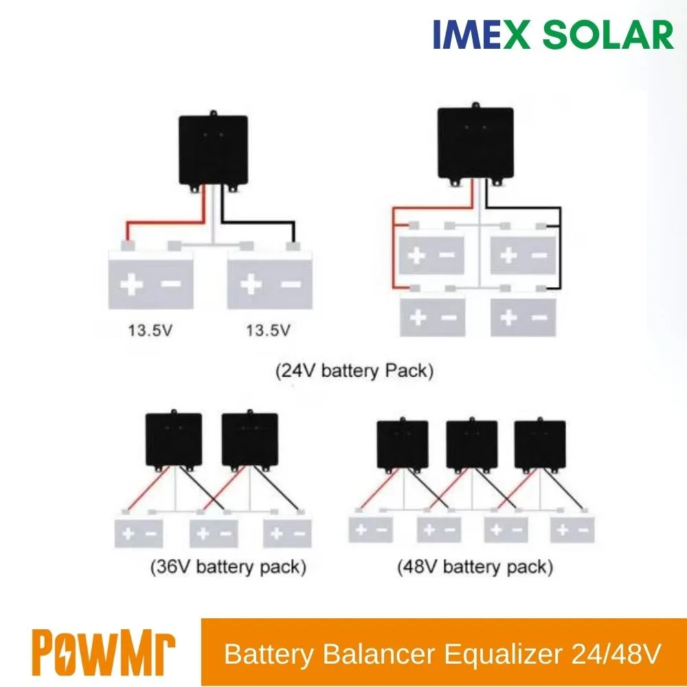  48V Solar System Battery Balancer, Equalizer Batteries