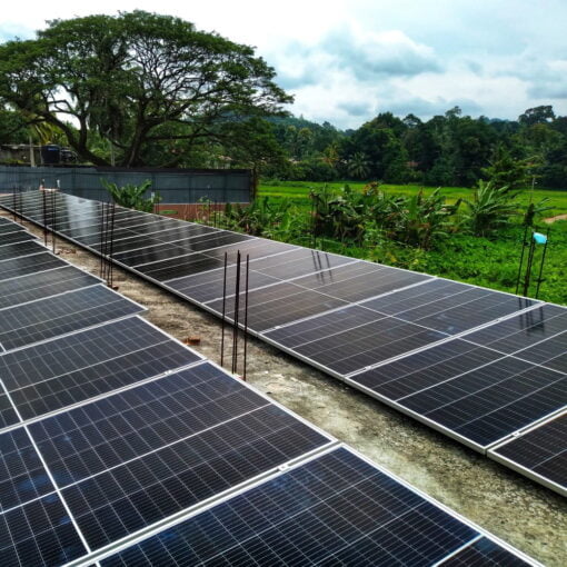 10kW Grid Tied Solar Panel Installation Sri Lanka IMEX