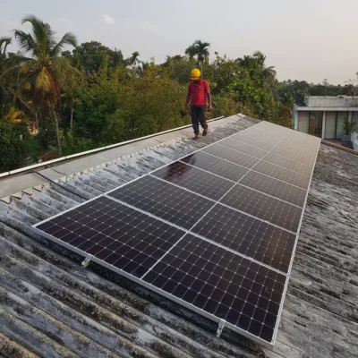 10kW On Grid Solar System Sri Lanka IMEX Solar Energy Hokandara 17