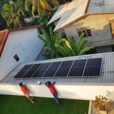 3kW On Grid Solar System Installation Sri Lanka IMEX Ragama 8