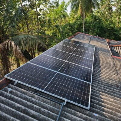 5kW Grid Tied Solar Panel System Installation Sri Lanka IMEX Kurunegala 5