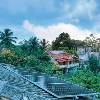 5kW On Grid Solar System Installation Sri Lanka IMEX Solar Mr. Nihal 4