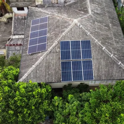 5kW On Grid Solar System Installation Sri Lanka IMEX Solar Mr. Nihal 6 1