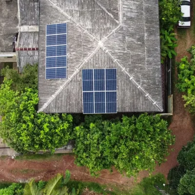 5kW On Grid Solar System Installation Sri Lanka IMEX Solar Mr. Nihal 7