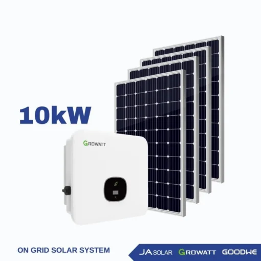 IMEX 10kW On Grid Solar System Sri Lanka Grid Tied Solar Project jpg