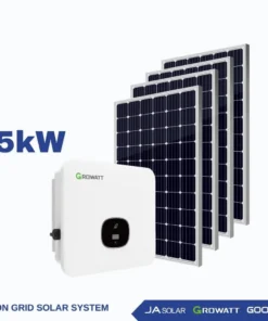 IMEX 5kW On Grid Solar System Sri Lanka Grid Tied Solar Project jpg
