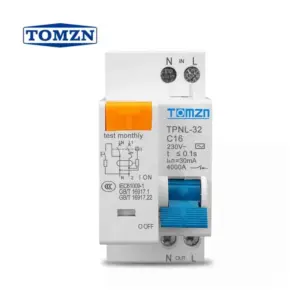 TOMZN RCCB 2 POLE 40A 30mA