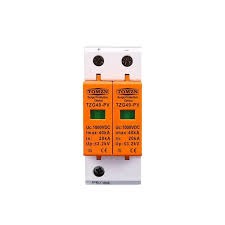 TOMZN DC SPD 600V 20kA/40kA Surge Protective Device for Solar Systems