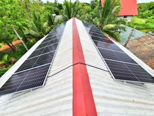 JA 460W Solar Panel Installation Roof Top