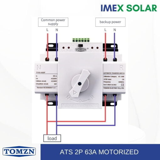 ATS 2P Motorized TOMZN IMEX SOLAR 2