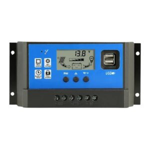 PowMr PWM 30A SOLAR CHARGE CONTROLLER 12V 24V DUAL USB