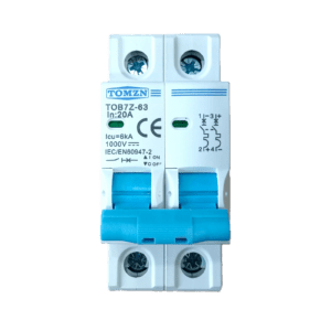 TOMZN DC MCB 2 POLE 20A 1000V