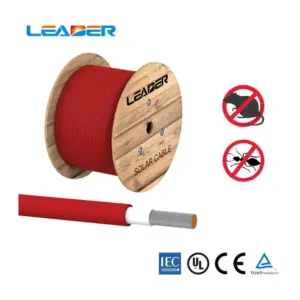 LEADER SOLAR DC CABLE 4MM RED