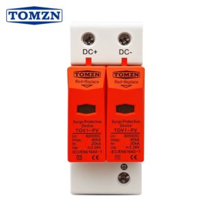 TOMZN DC SPD 2 POLE 600V SOLAR PV SURGE PROTECTOR