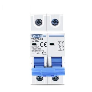 TOMZN DC MCB 2 POLE 63A 1000V