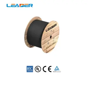 LEADER SOLAR DC CABLE 4MM BLACK