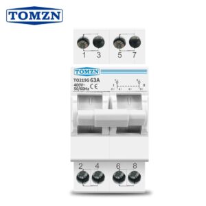 TOMZN DUAL POWER MANUAL CHANGE OVER SWITCH 2 POLE 63A