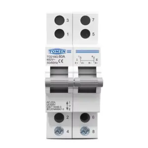 TOMZN DUAL POWER MANUAL CHANGE OVER SWITCH 2 POLE 40A